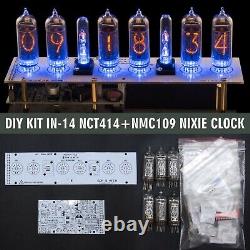 Kit DIY Horloge à tubes Nixie IN-14 Colonnes de tubes Capteur de température Alimentation