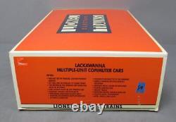 Lionel 6-18304 O Gauge Lackawanna Multi-unit Powered Commuter Cars Set Ex/box