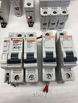 Lot de revente de disjoncteurs électriques 23 articles Vendeur des États-Unis Utilisé