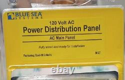 Panneau de distribution d'énergie Blue Sea Systems 120 volts AC 8027