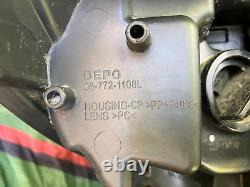 Phare avant gauche halogène de côté conducteur OEM DEPO pour Saab 9-3 93 de 08-10