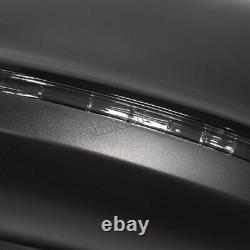Rétroviseur extérieur gauche noir électrique pliable avec lumière d'assistance pour Audi Q7 2010-2015 chauffé.