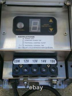 Transformateur d'éclairage paysager basse tension 12v 300 Watt 12-15 Volt Multi-tap