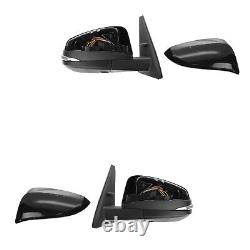 Trq Power Heated Signal Paddle Light Mirror Driver Passager Pair Pour 4runner